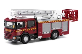 Tiny City 198 Die-cast Model Car - Scania HKFSD Hydraulic Platform (F2318) [7-11 Exclusive]