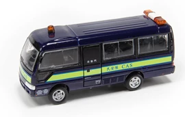 Tiny City 30 Diecast - Toyota Coaster Hong Kong CAS